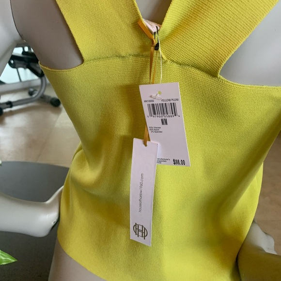 “ House of Harlow 1960” …color - “Yellow plum” Tank Top - Picture 2 of 11